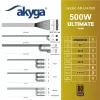Akyga Ultimate AK-U4-500 alimentatore ATX 500 W, 80 PLUS Bronze, PFC attivo, ventola 120 mm