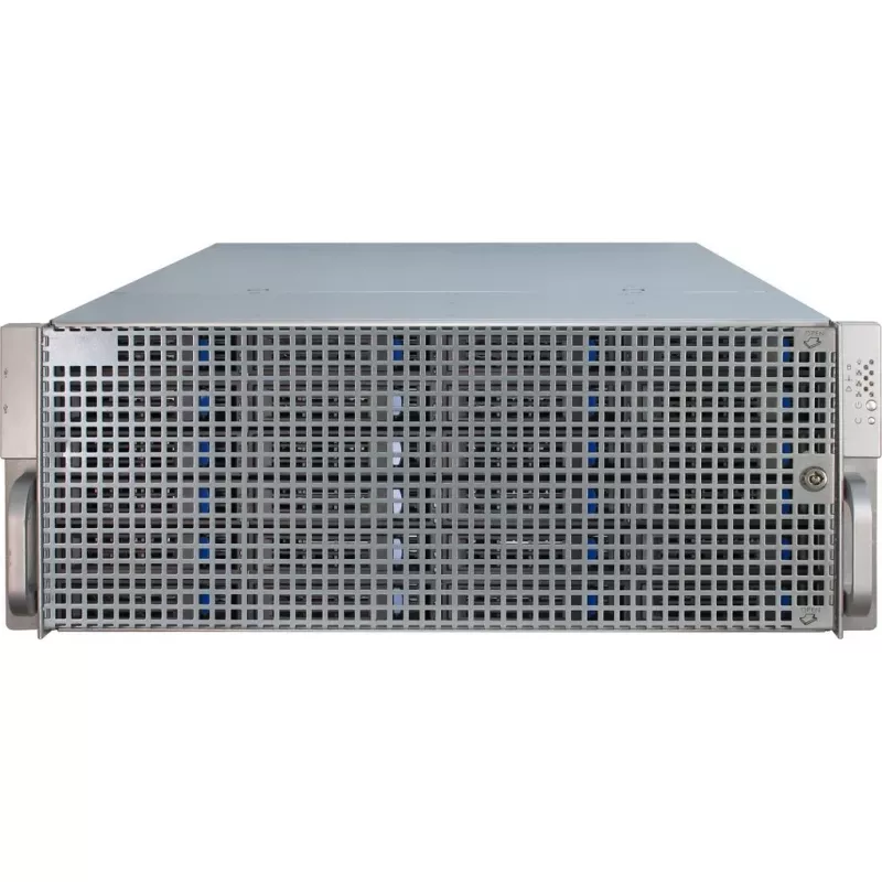 Case per server Inter-Tech 4U-4424 rack nero, argento