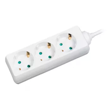 Prolunga LogiLink LPS205 1,4 m 3 prese AC bianco