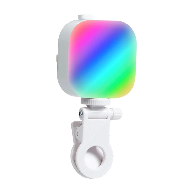 Luce selfie Ice Cube Telesin con supporto per telefono P5-BGD-03 — luce LED fill compatta e supporto smartphone regolabile