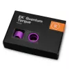 EK Water Blocks EK-Quantum Torque Anelli di compressione STC 16, Viola, confezione da 6