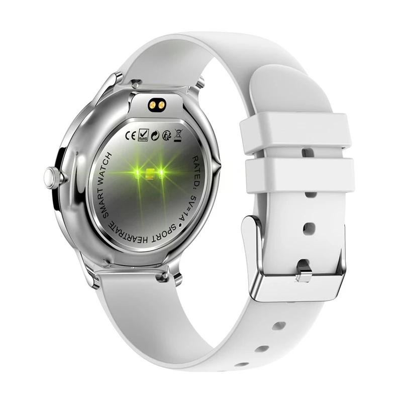 Smartwatch Colmi V89 argento con Bluetooth e cardiofrequenzimetro