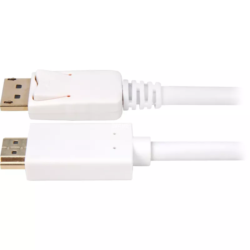 Cavo adattatore Sharkoon DisplayPort 1.2 > HDMI 4K bianco 3 metri