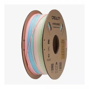 Filamento per stampante 3D Creality Hyper PLA 1,75 mm 1 kg — Wild Blossom (multicolore, lunga transizione di colore)