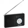 TechniSat DigitRadio 1 A 0100/4997 radio digitale, DAB+/FM, RDS, 40 stazioni preimpostate, funzione di allarme ASA, nero/argento