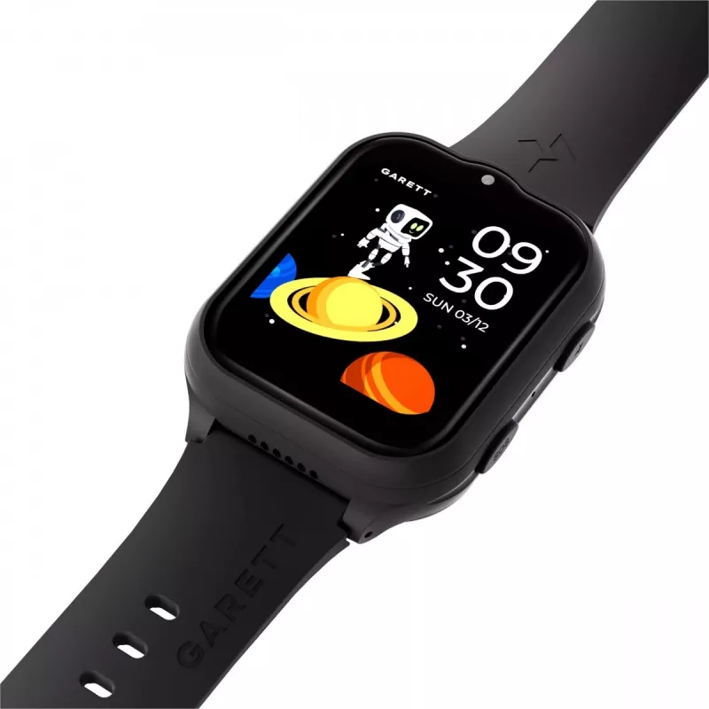 Smartwatch per bambini Garett Kids eSim 4G nero