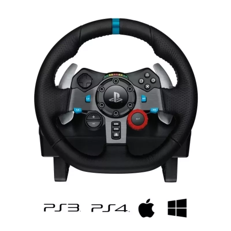 Logitech Driving Force G29 - set volante e pedali - con filo - per Sony PlayStation 3, Sony PlayStation 4