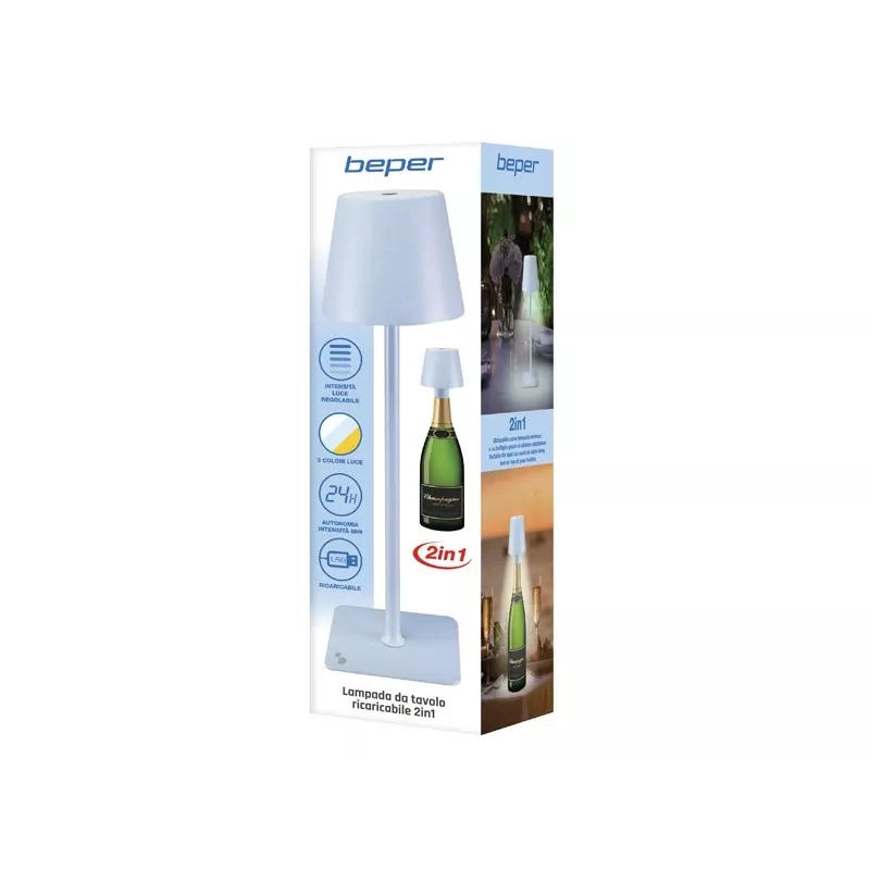 Cuocivapore elettrico Beper P201UTP124 a 2 livelli 800 W, cuocitore per piano di lavoro