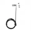 DICOTA D31713 cavo di sicurezza nero 2 m