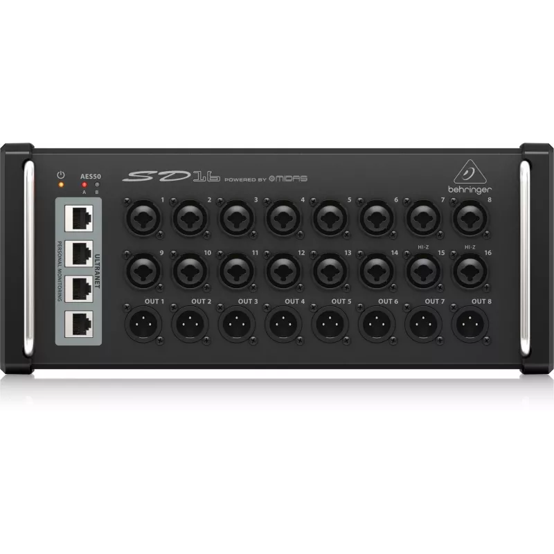 Stagebox Behringer SD16 nero metallo