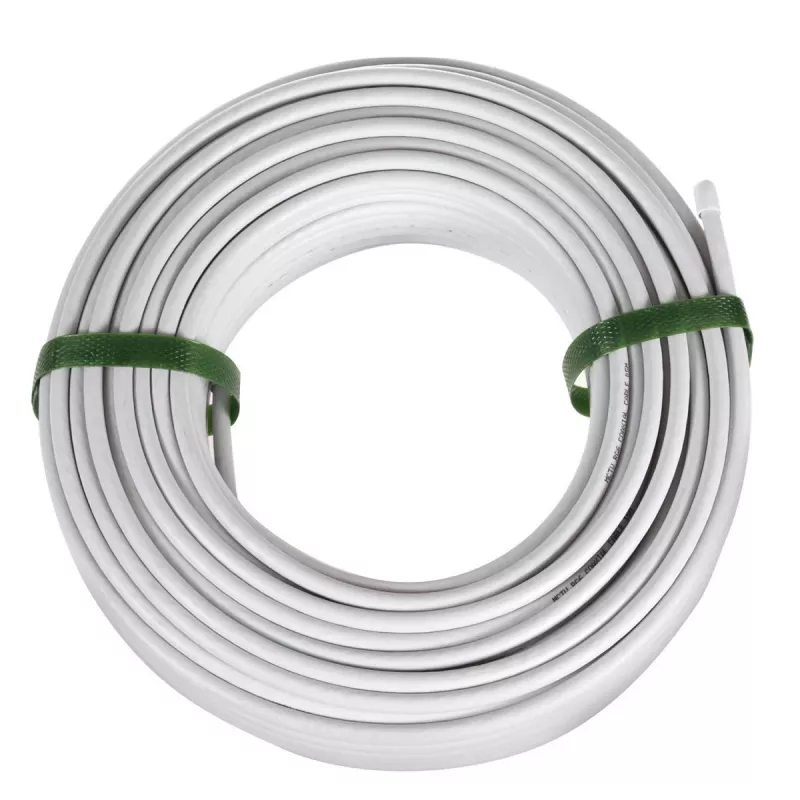 Cavo coassiale Maclean MCTV-471 RG-6/U 50 m bianco