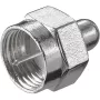 Wentronic goobay - resistenza di terminazione coassiale - connettore F (11393)