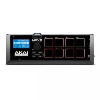 Controller DJ Akai MPX8 nero con ingresso cuffie 3,5 mm 5 V 1 A