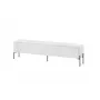 Mobile TV Cama Meble VERA 190x40x50 cm, bianco opaco, piano in truciolare