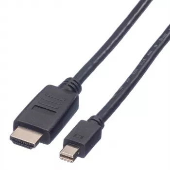 Cavo Mini DisplayPort VALUE Mini DP-HDTV M/M 3 m