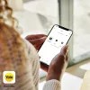 Yale modulo di attivazione allarme contatto porta/finestra per esterni nero