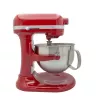 KitchenAid 5KSM60SPXEER Robot da cucina 375 W grigio, rosso, acciaio inox