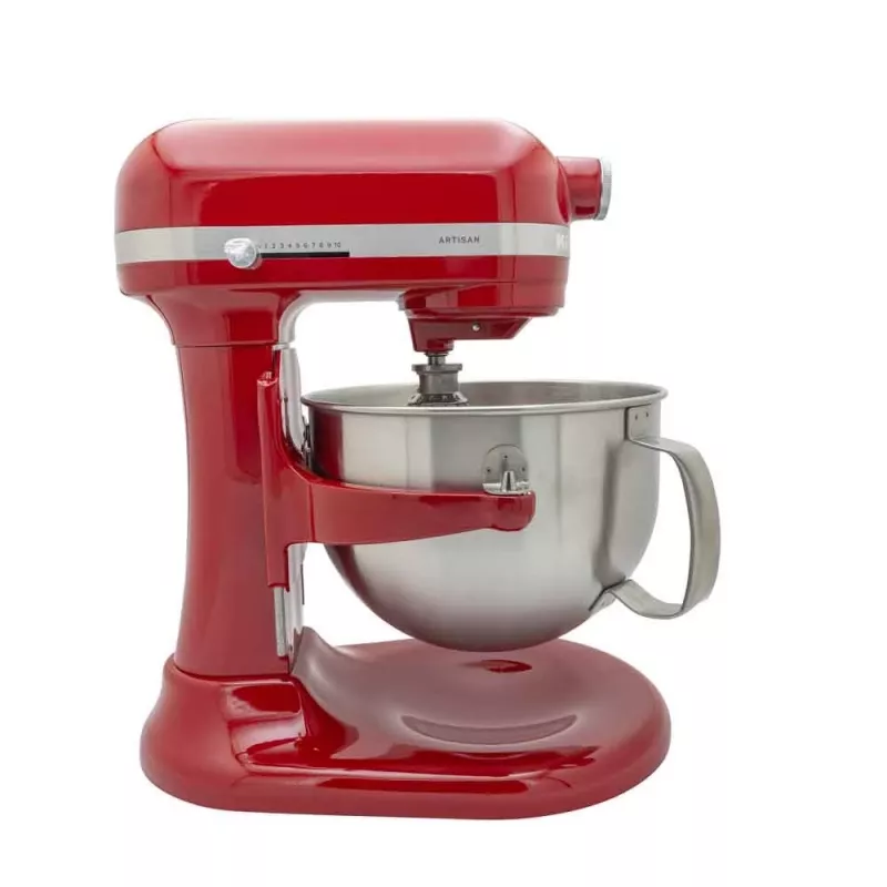 KitchenAid 5KSM60SPXEER Robot da cucina 375 W grigio, rosso, acciaio inox