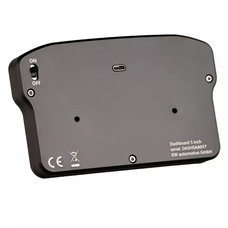 Pannello dashboard per volante Ascher Racing 5 pollici modello 76080029 per display sim-racing