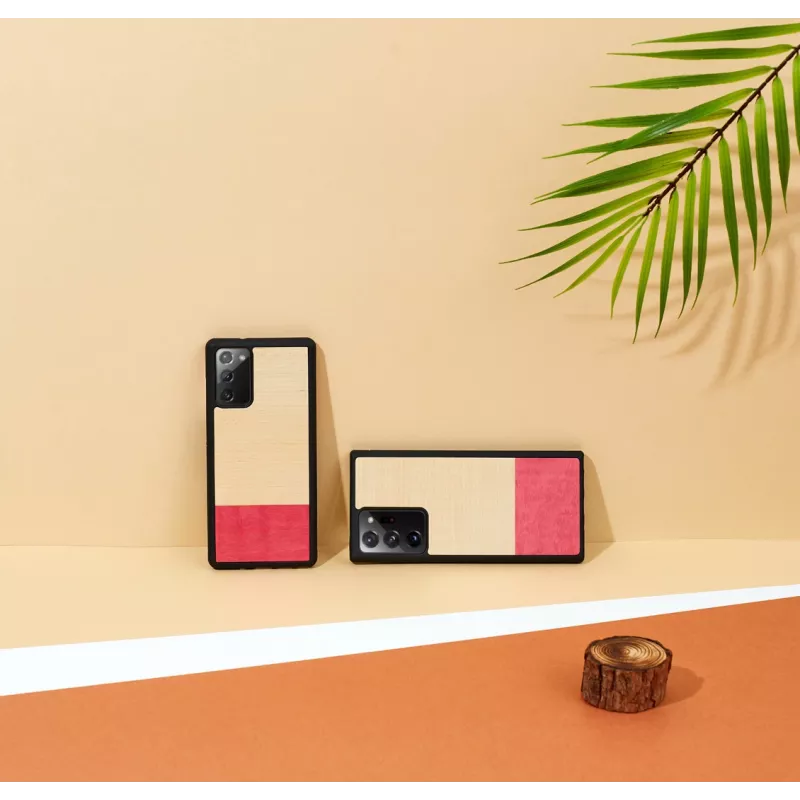 Custodia per cellulare Man and Wood Galaxy Note 20 — miss match nero