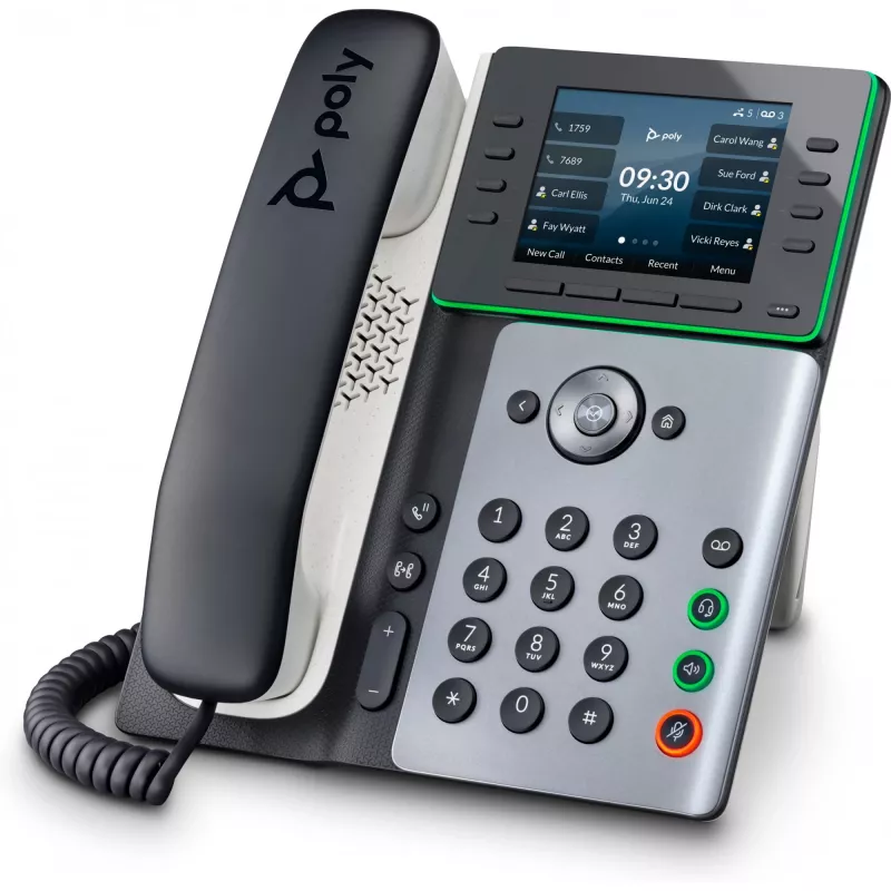 HP Poly Edge E320 Telefono IP e PoE, IPS, 320 x 240 pixel, 4:3, HTTPS, ENERGY STAR, EAC, RoHS, Federal Communications Commission (FCC), CE, BSMI