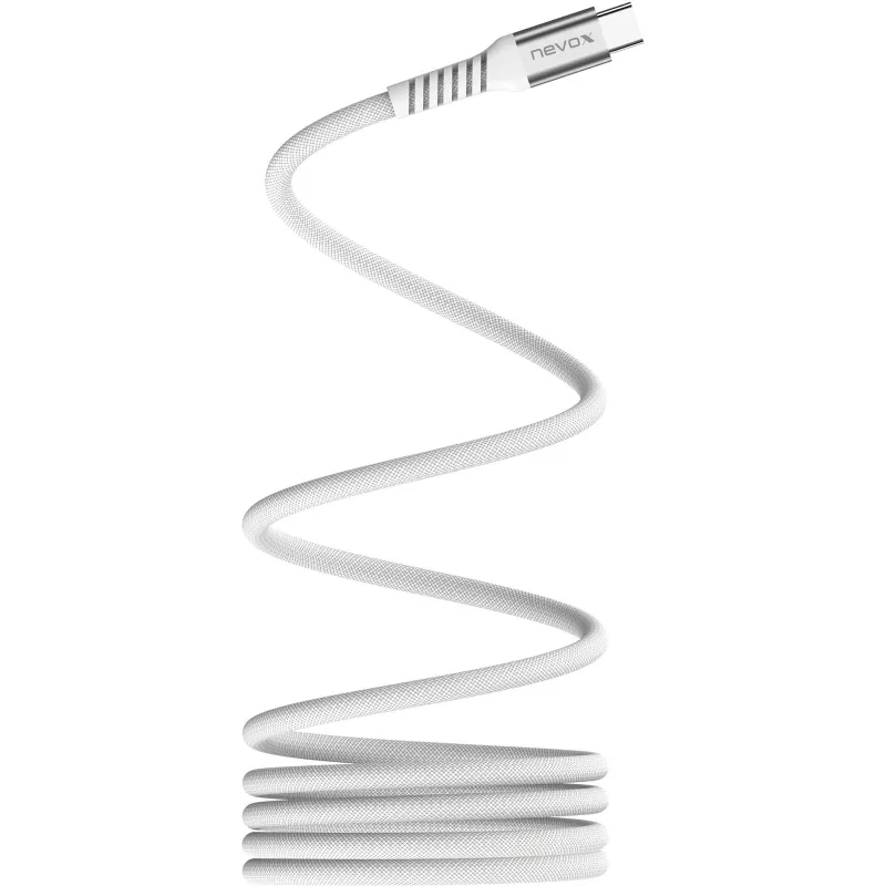 Cavo USB-C a USB-C Nevox 2478 – USB 2.0, 48V 5A, 240W, connettore maschio a connettore maschio