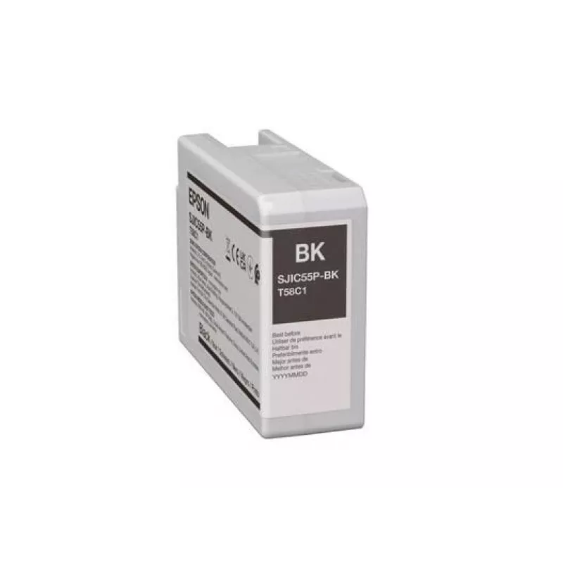 Cartuccia d'inchiostro Epson SJIC55 (BK) per ColorWorks CW-D6500/D6000 – nero
