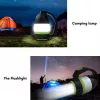 Lampada da campeggio LED ricaricabile MACLEAN MCE298 3W portatile, alimentazione USB, compatta