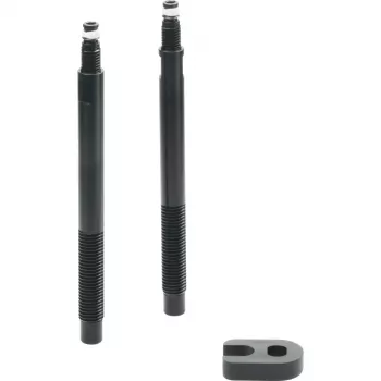 Prolunga valvola tubeless, 65 mm (nero, set da 2)