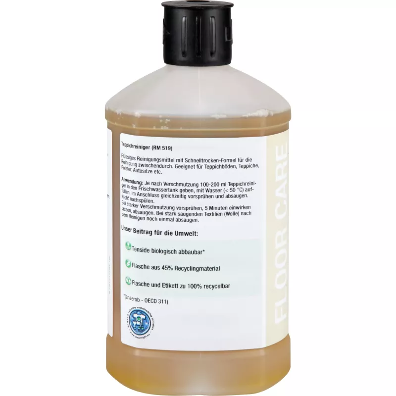 Kärcher RM519 Fast Dry Liquid detergente per moquette multiuso 1000 ml