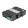 Switch Ethernet DELOCK 80162 — 5 porte Gigabit RJ45 per montaggio su guida DIN