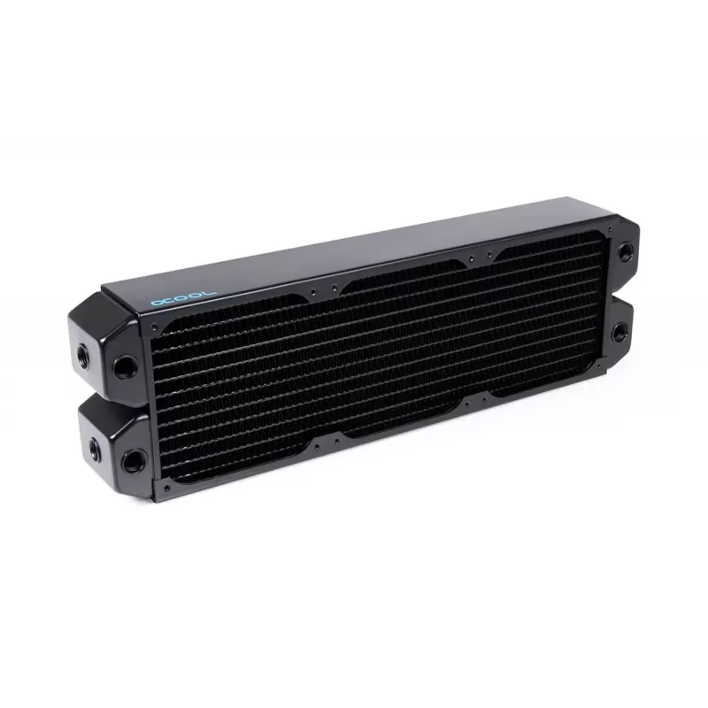 Alphacool NexXxoS UT60 14390 radiatore Dual-Flow interamente in rame, 360 mm, nero