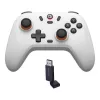 Controller gaming wireless GameSir T4n Lite bianco compatibile Bluetooth, wireless, ricaricabile