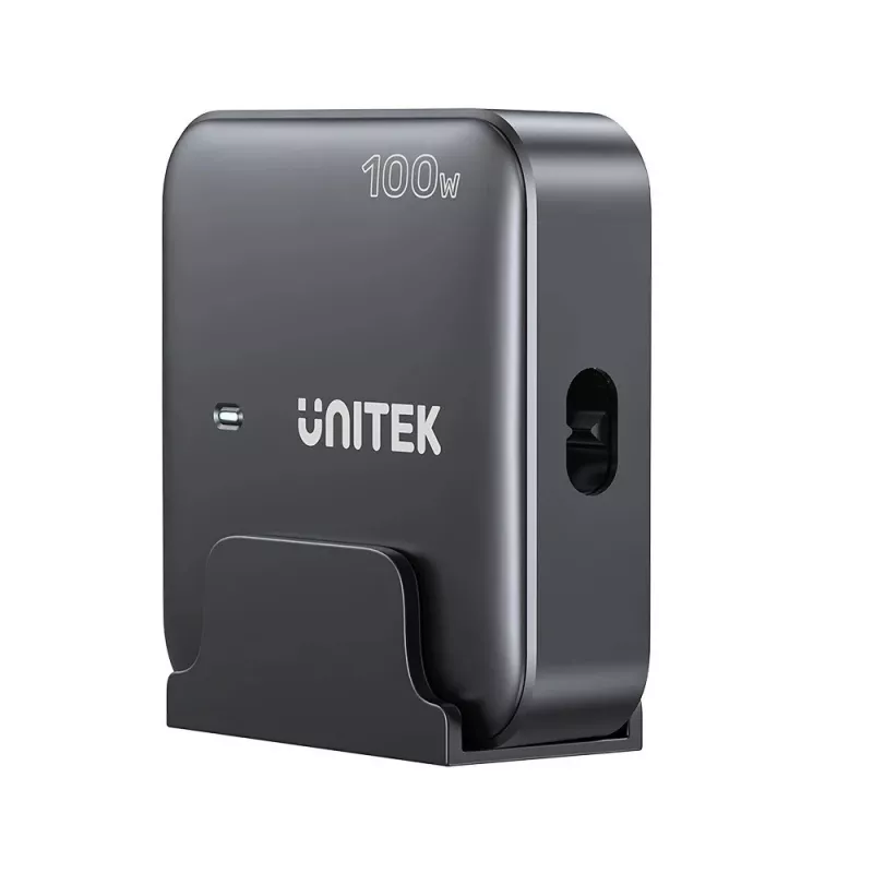 Caricabatterie da scrivania Unitek P1229ABK01-EU 100 W con 2× USB-A e 2× USB-C