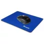 Equip tappetino per mouse, blu, tinta unita, nylon, gomma, base antiscivolo