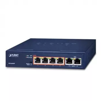 Switch unmanaged PLANET FSD-604HP