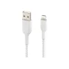 Belkin BOOST CHARGE - Cavo Lightning - Lightning maschio a USB maschio - 3 m - bianco - per Apple iPad/iPhone/iPod (Lightning)