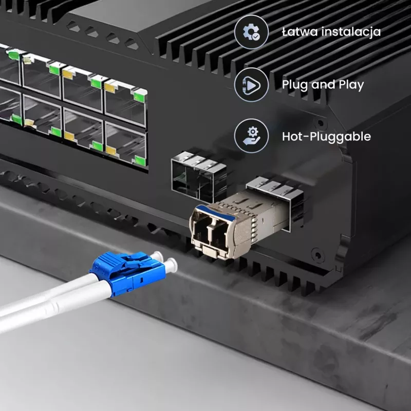 Extralink SFP28 25G 2-Pack | modulo SFP28 | 25Gbit/s, LC/UPC duplex, 1310nm, 10km, monomodale, DOM modulo ricetrasmettitore di rete