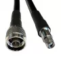 Cavo LMR-400, 2 m, N-male a RP-SMA-male