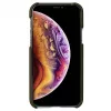 Custodia per cellulare Krusell Birka per Apple iPhone 11 Pro Max, custodia in stile pelle marrone scuro