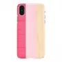 Custodia per smartphone man and wood per iPhone X/XS — pink pie white