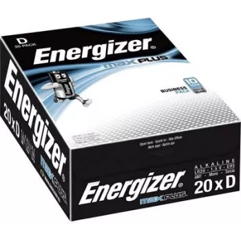 Energizer Battery Max Plus E301323704 D/Mono/LR20 20 pezzi/confezione.