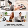 Case con tastiera Combo Touch US iPad Pro 11 1,2,3 Gen grigio