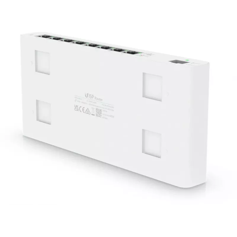 Ubiquiti UISP Router via cavo Gigabit Ethernet bianco
