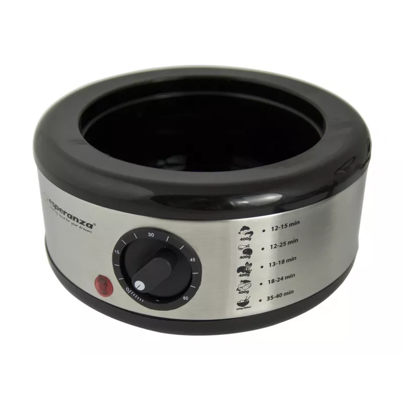 Esperanza Steam Volcano EKG009 Vaporiera, 3 cestelli, 400 W