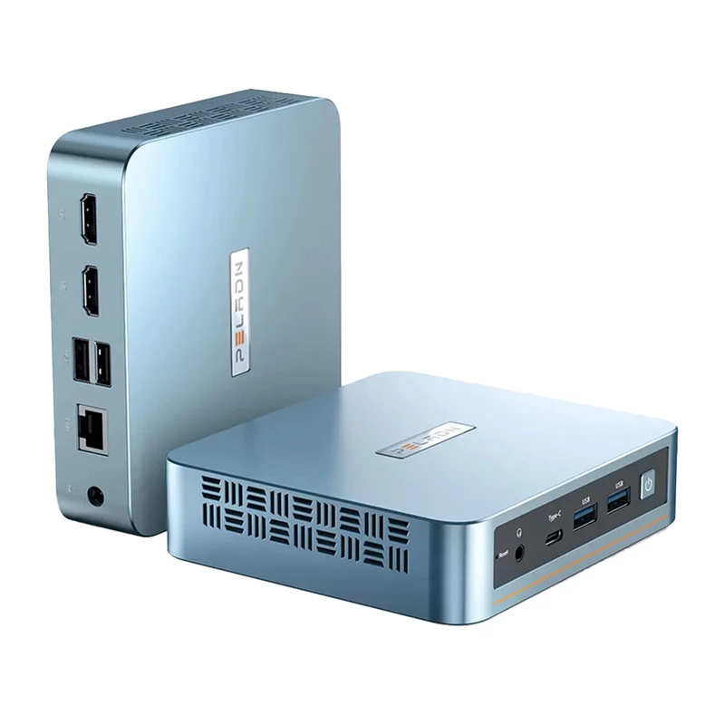 Mini PC Peladn WI-6 N150 — 16 GB RAM, 512 GB SSD, desktop compatto