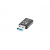 Lanberg NC-1200-WI adattatore WiFi USB 3.0 AC1200 dual-band, 2 antenne interne, nero