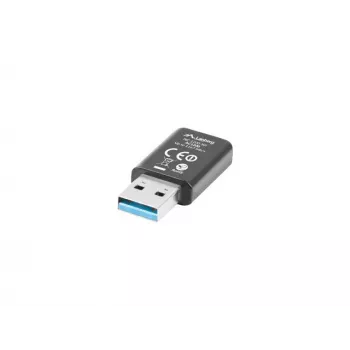 Adattatore di rete USB wireless LANBERG NC-1200-WI, Wi-Fi USB 2.0, 2 antenne interne 2 dBi, fino a 5000 Mbit/s