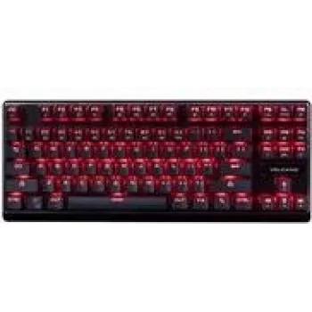 Tastiera da gaming con filo MODECOM VOLCANO LANPARTY — USB, layout inglese, nero
