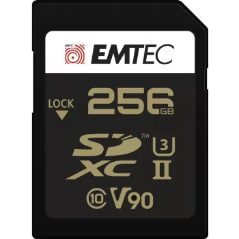 Memoria flash Emtec 256 GB UHS-II SpeedIN Pro+